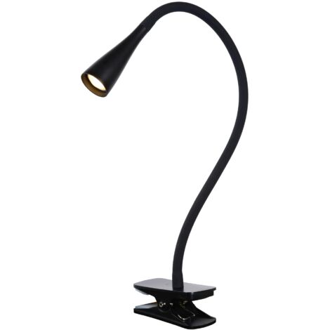 Lucide ZOZY - Klemmleuchte - LED 3 StepDim - 1x4W 3000K - Schwarz