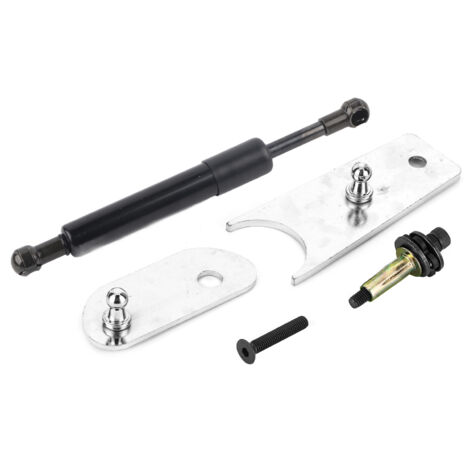 LUCKDANO Kit d'Amortisseur de Porte de Queue, Amortisseur d' Hayon Aident à Boulon en Acier Noir Masse de Hayon Assister à l'assistance à l'assistance Absorbant de Choc pour 1500 2500 HD 3500 HD.