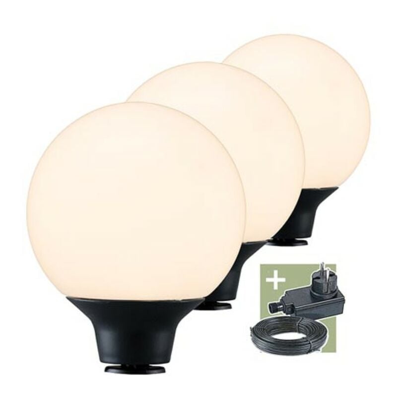 Orsin - éclairage d'ambiance - set (3 pcs) - 12 v - 90 lm - 1 w - blanc chaud - Ludeco