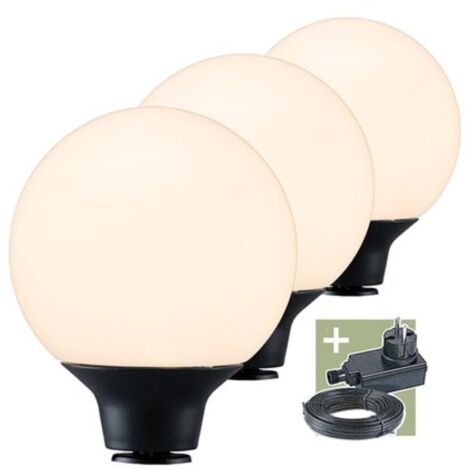 Ludeco  - Orsin - Stimmungslicht - 3er-Set - 12 V - 90 lm - 1 W - Warmweiß