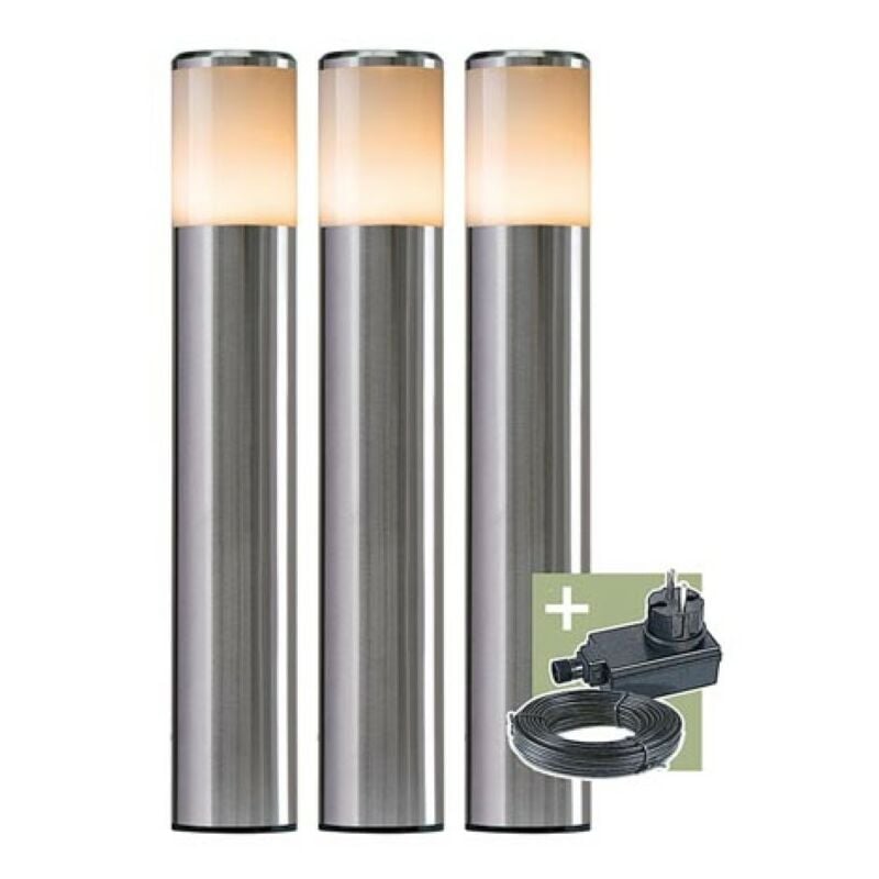 Sten - stand light - set (3 pcs) - 12 v - 90 lm - 1 w - blanc chaud - Ludeco