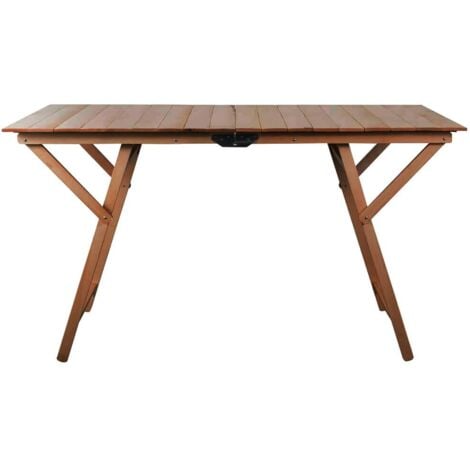LUDICRUS - tavolo da giardino pieghevole salvaspazio in legno