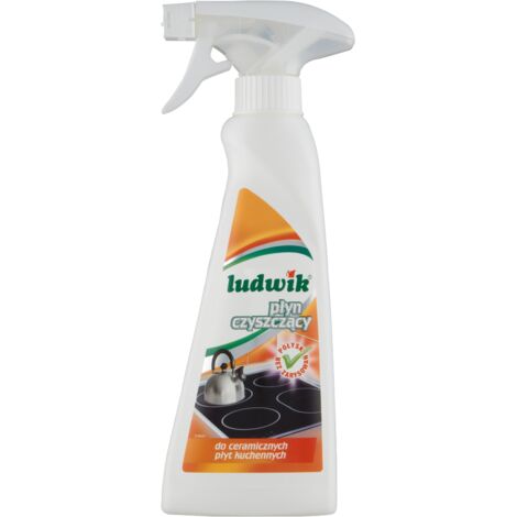 Ludwik Detergente per piani cottura in ceramica - Rimuove grasso e sporco 250 ml
