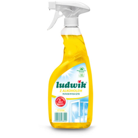 Ludwik detergente per vetri e piastrelle 600 ml - con alcol al limone