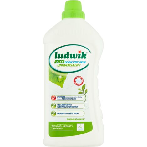 Ludwik Ecological Universal Liquid - Tè verde e gelsomino, 1L
