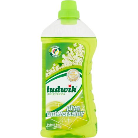 Ludwik Universal Liquid Super Gloss 1L - Pulisce, Lucida, Profumo di Mughetto