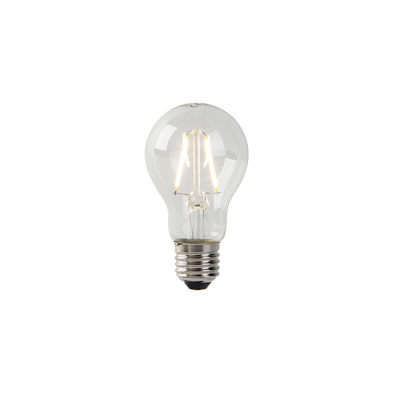 

Bombilla LED E27 filamento transparente A60 2W 180lm 2700K - Luedd