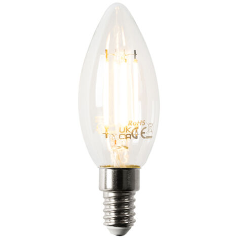 LUEDD Bombilla LED inteligente E14 B35 4.5W 470lm 2700K