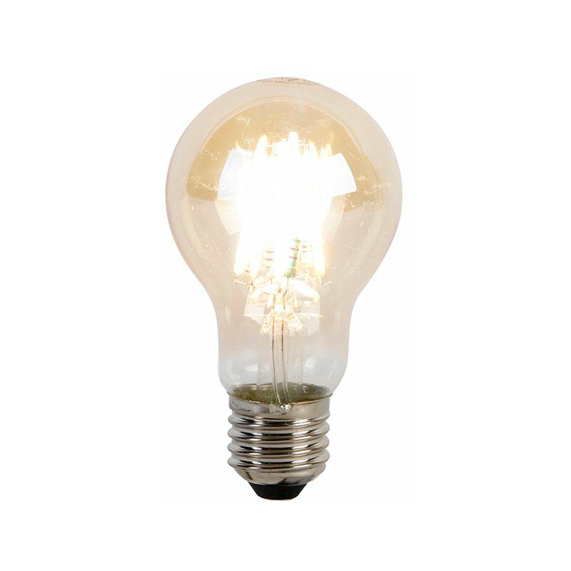 Luedd - Ampoule led E27 dimmable en Kelvin A60 Goldline 8W 806lm 2000-2700K