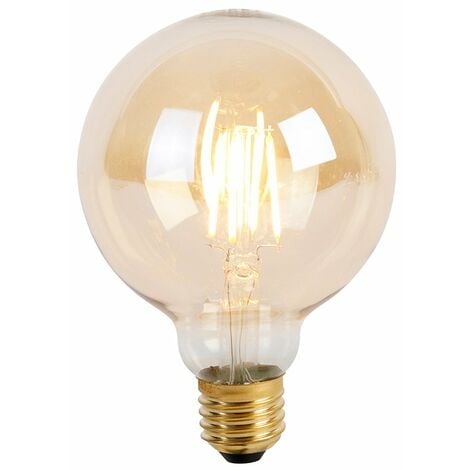 Lampada a filamento LED E27 dimmerabile ST64 goldline 5W 380 lm