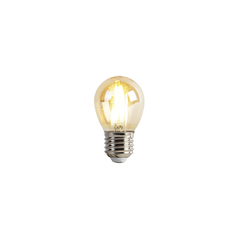 Image of LUEDD Lampadina LED E27 dimmerabile P45 goldline 3.5W 330 lm 2100K