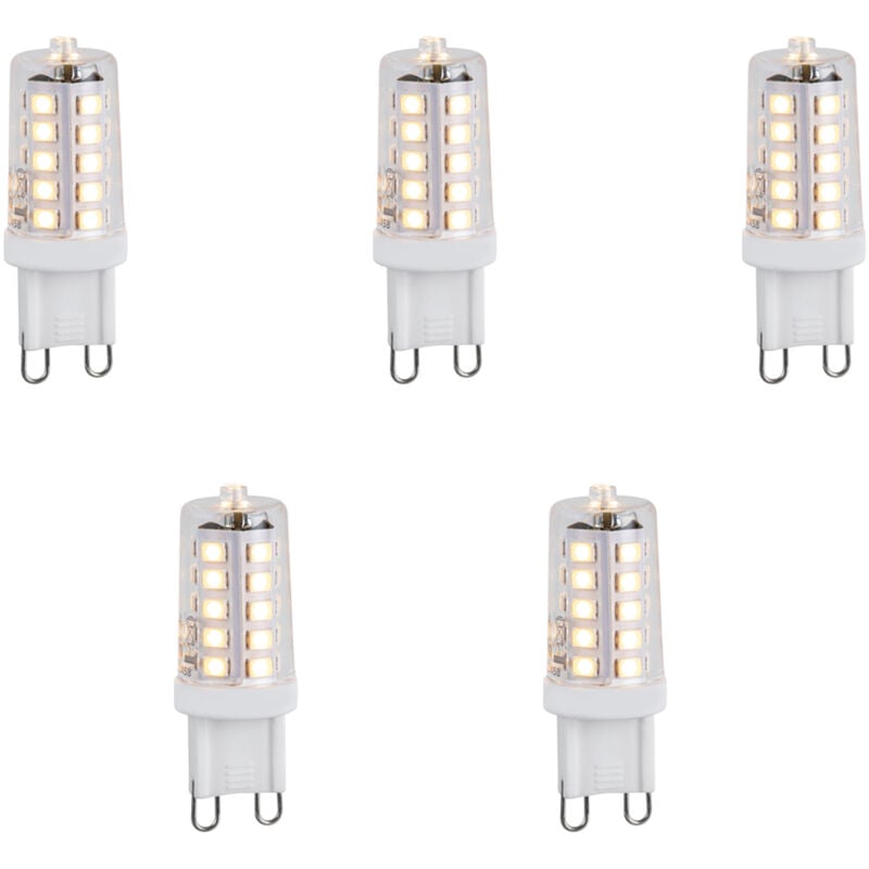 Luedd - Lot de 5 Ampoule led G9 dimmables 1,2 w 100 lm 2700 k