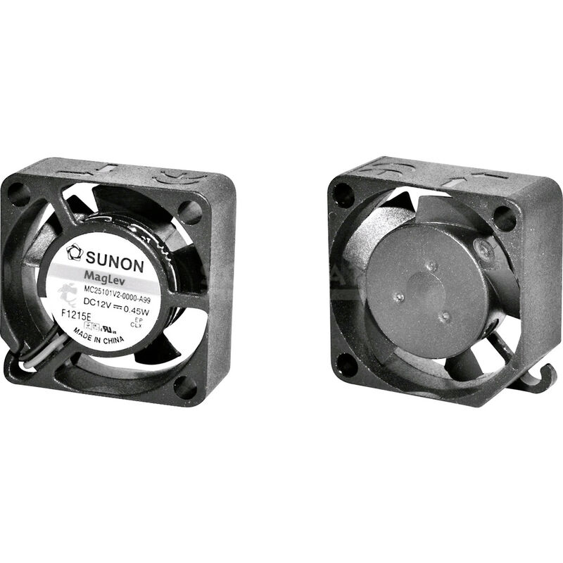 Sunon Mf25101v11000ua99 Axiallüfter 12 V/dc 6.45 M³/h (l X B X H) 25 X 25 X 10 Mm