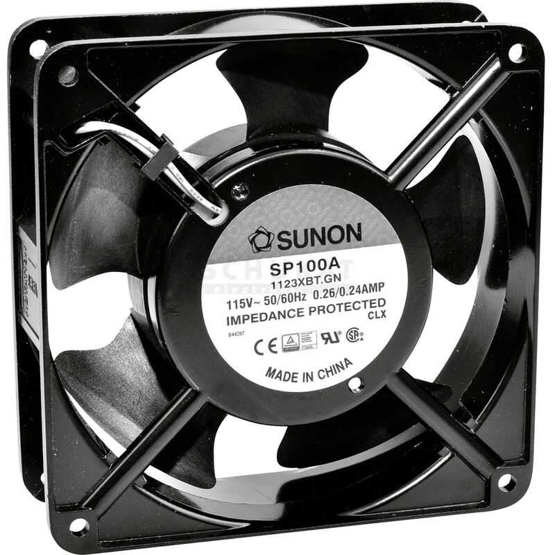 Sunon Dp200a2123xst Axiallüfter 230 V/ac 161.4 M³/h (l X B X H) 120 X 120 X 38 Mm
