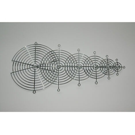 Lüftergitter 1 St. (B x H) 40 mm x 40 mm Metall