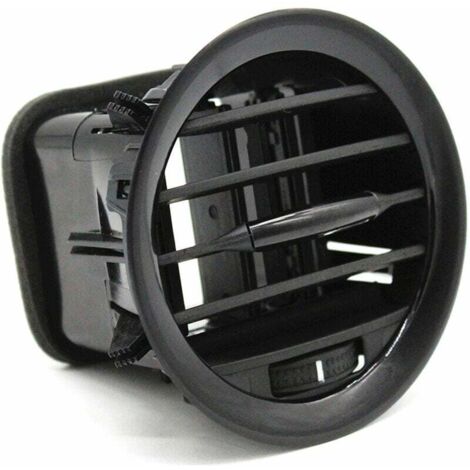 Lüftungsgitter, Lüftungsgitter, Lüftungsdüsengitter, Pianoschwarz, passend für Opel Corsa D Adam 2201099, Schwarz