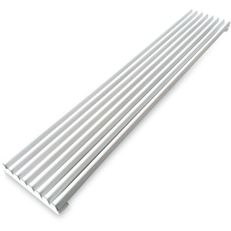 Lüftungsgitter micel Aluminium weiß 60 cm
