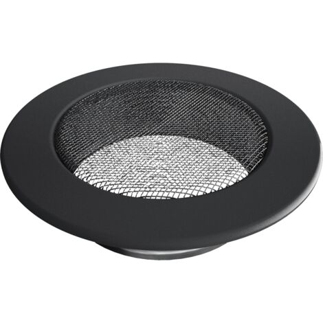 Rundes Lüftungsgitter 125 Mm Aus PVC – Mit Insektenschutz Für Innen & Außen