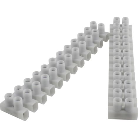 Lüsterklemme 12p VDE 1,5-6,0mm² 2x Lüsterklemmen & Aderendhülsen