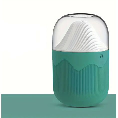 Luftbefeuchter, 300 ml Mini-Luftbefeuchter für den Tisch, Schutz vor Wassermangel und Stromausfall, intelligente Sprachsteuerungsfunktion