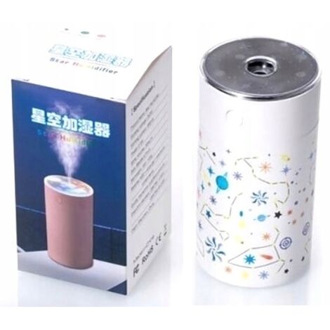 LUFTBEFEUCHTER STERNPROJEKTOR STAR NIGHT LAMP VERDUNSTUNGSDIFFUSOR