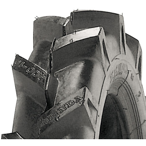 Luftbereiftes Klauenrad 5.00-10 KENDA schlauchloser Motorgrubber MTD
