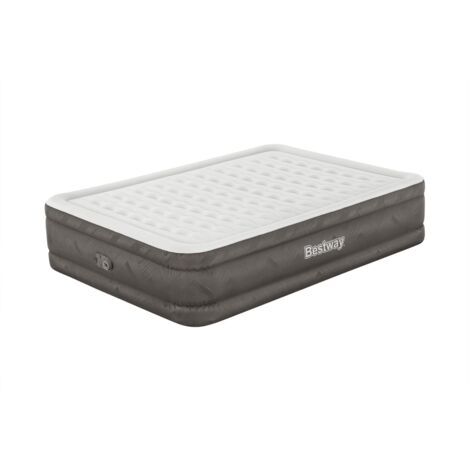 Luftbett Fortech mit Integrierter Pumpe 203x152x46 cm Bestway