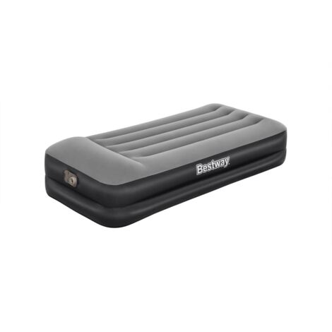 Luftbett mit Integrierter Luftpumpe Beflockt 191x97x46 cm Bestway