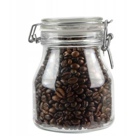 Luftdichtes Glasgefäß mit Glasdeckel, 790 ml – Lebensmittelbehälter