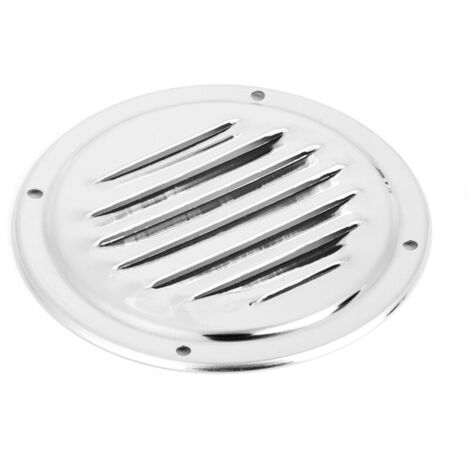Lufteinlassgitter aus seewasserbeständigem Edelstahl für Schiffe, Yachten und Wohnwagen – Strapazierfähige Lüftungsabdeckung mit Lamellen für optimale Belüftung.