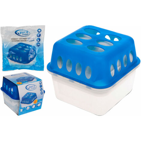 Luftentfeuchter Raumentfeuchter Raumluftentfeuchter 0,75 L nachfüllbar 2x 400g