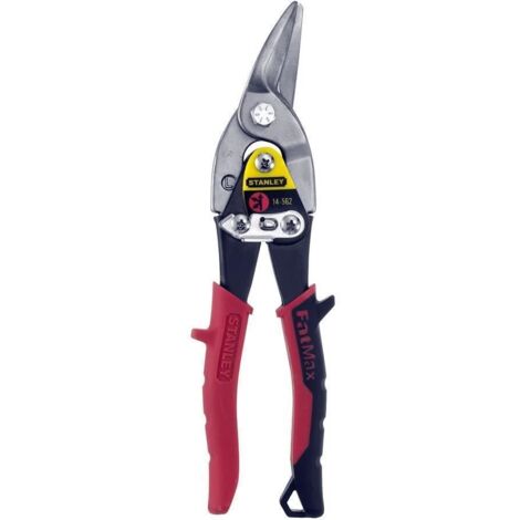 Luftfahrtschere, linksschneidend, feiner Kopf, geschmiedeter Chromstahl, doppelte Schwenkfunktion für mehr Leistung, ergonomische Griffe, robust und ergonomisch, Serie 2-14-562