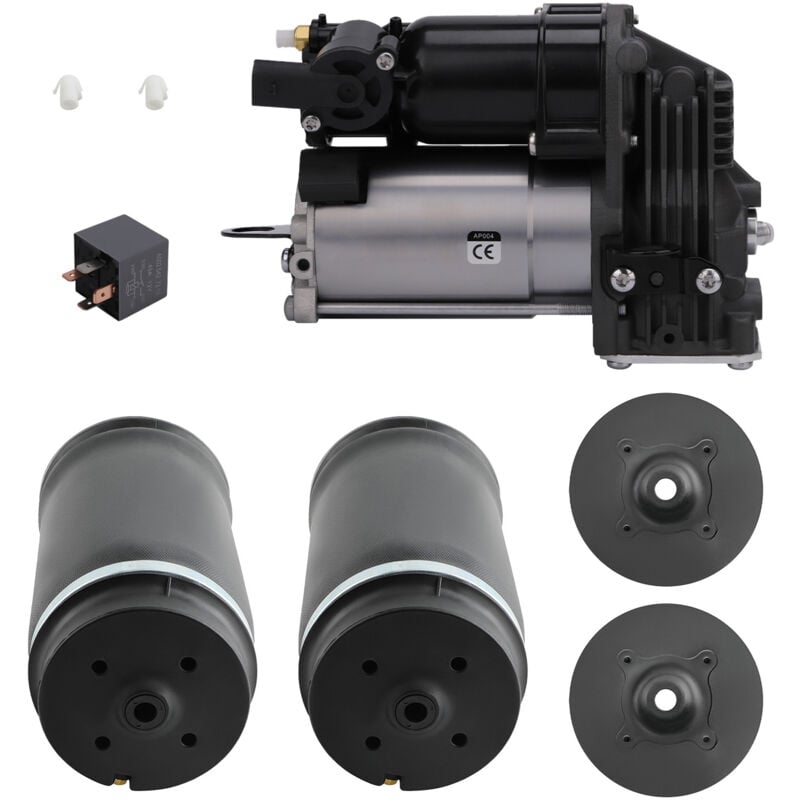 Image of Luftfederung Kompressor + 2X Luftbalg Hinten for Mercedes-Benz GL ML W166 X166
