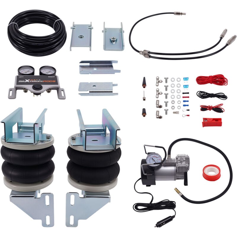 Image of Luftfederung + Kompressor mit Zwei-Kreis-System Kit for Mercedes Sprinter 2006-