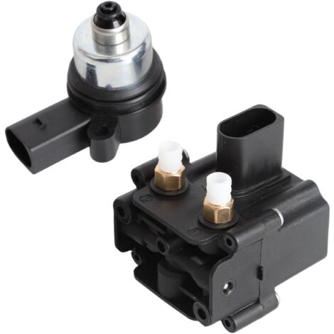 Luftfederung-Magnetventilblock &amp Luftmagnetventil-Set passend für 7er F01/F02/F04, für 5er F11/F11N/GT/F07 – Luftfederungskompressor-Ventilblock Ersatz für Nr. 37206784137, 37206789450