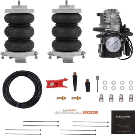 MAXPEEDINGRODS Luftfederung Z6 Hinten + Kompressor Kit Zwei-Kreis-System for Fiat Ducato 1994-