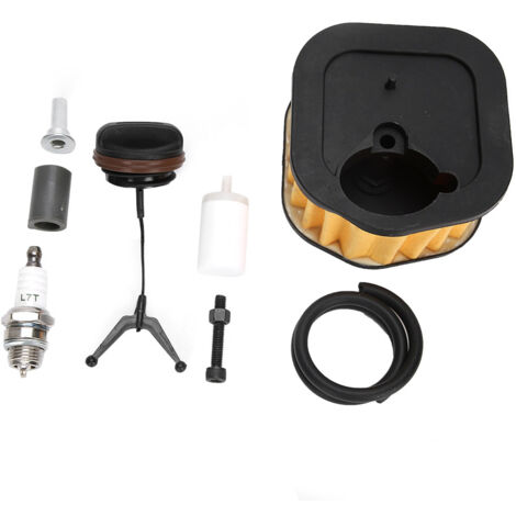 Luftfilter, Kraftstofffilter, Zündkerzensatz, Ersatzteil, passend für Husqvarna 385XP 390XP 385 390 Kettensäge