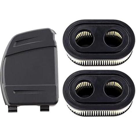 AUTRES Luftfilter mit Luftfilterabdeckung für Briggs &amp Stratton 550E 575EX 575IS 625EXI 650EXI 675EXI 675IS ersetzt 594106 798339 798452 593260 093000 Rasenmäher