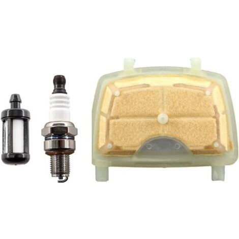Luftfilter mit Zündkerze und Kraftstofffilter für Stihl MS171, MS181 und MS211 Kettensägen (Artikelnummer: 1139 007 1800)