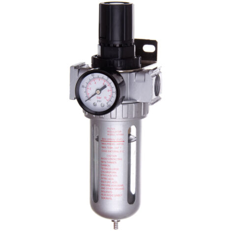 Luftfilter-Reduzierstück-Ablauf 1/2 Zoll 5 Mikron pneumatisch
