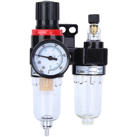 Luftfilter, Regler und Öl-Wasser-Abscheider für Kompressor