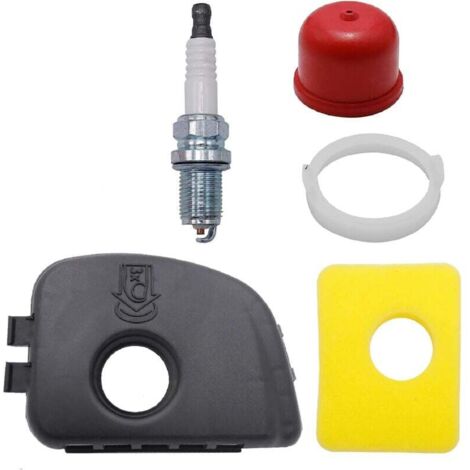 Luftfiltersockel 595663, Luftfilterabdeckung 595660 und Ersatzschaumstofffilter für Luftfilter 799579 für Briggs & Stratton 450E 50E 550EX Rasenmäher