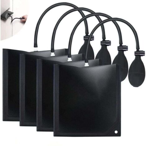 Luftkissenpumpe, 4-teiliges Hebekissen, Montagekissen für Luftkissen, DIY-Aufblaswerkzeug