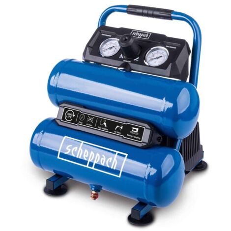Luftkompressor 7,5 lt 8bar 750 W Scheppach hc10-twin