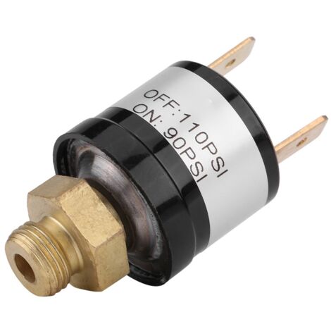 Luftkompressor-Drucksensor 90–110 PSI – DC 12–36 V 3 A, automatischer Luftsteuerschalter