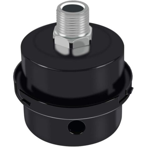 Luftkompressor-Schalldämpfer, Metallschalldämpfer des Schalldämpfers, Saugfilter-Schalldämpfer, Luftkompressor-Filter-Ersatzteile, Luftkompressor-Schalldämpfer-Zubehör mit 3/8-Zoll-Gewinde von PT 16 m