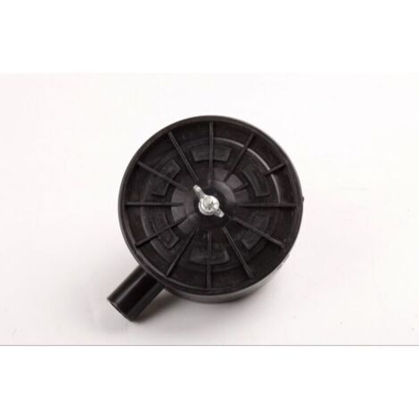 Luftkompressorfilter, geräuscharme Filtration, 20-mm-Außengewinde, schwarz, 9,5 cm