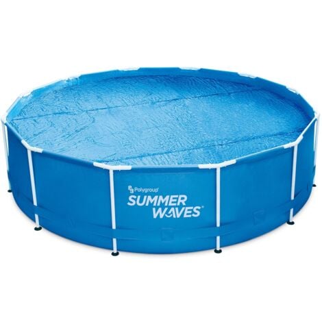 Luftpolsterfolie für runder Swimmingpool Summer-Waves  Ø 3,66 m