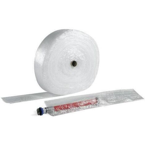 Luftpolsterschlauchfolie 3-lagig Breite 200mm L.50m S.60µ transparent TRANSPAK
