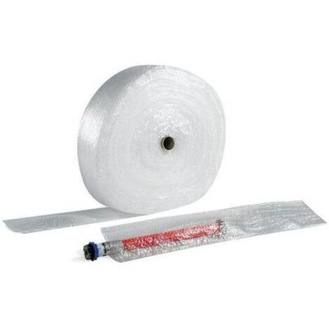 Luftpolsterschlauchfolie 3-lagig Breite 200mm L.50m S.60µ transparent TRANSPAK